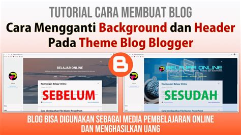 Cara Ganti Background Blogger